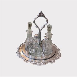 Vintage | Revolving Cruet Caddy (SC)